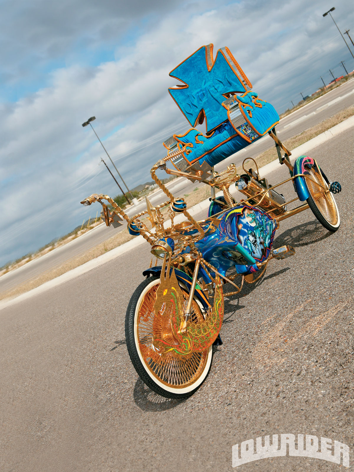 Custom Trike Dragon Fantasy Lowrider Magazine
